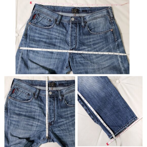 PAUL SMITH - Men's Medium Blue Slight Taper Jeans Size 32 - Picture 7 of 8